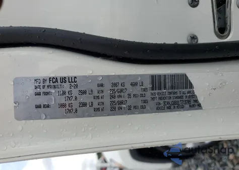 2020 Jeep Compass Latitude from USA, damaged, VIN 3C4NJDBB2LT219705